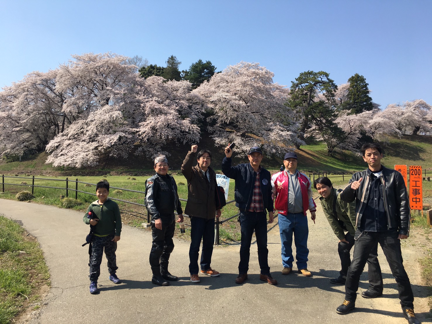 花見ツーリング